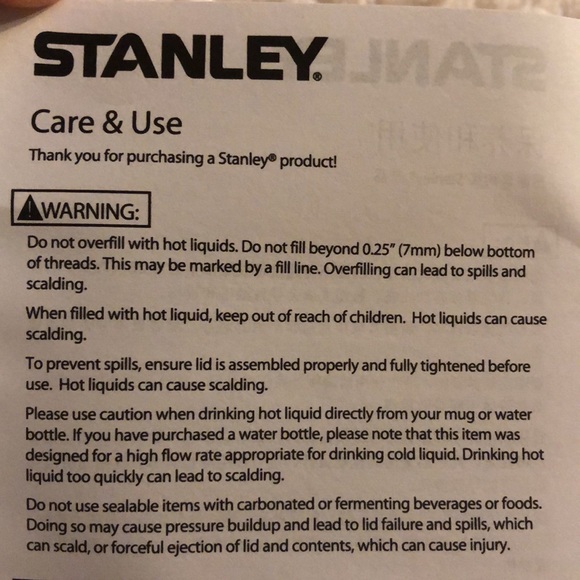 🛑SOLD🛑NWT Stanley + Starbucks Military Stainless Steel cup with Handle - Picture 15 of 16